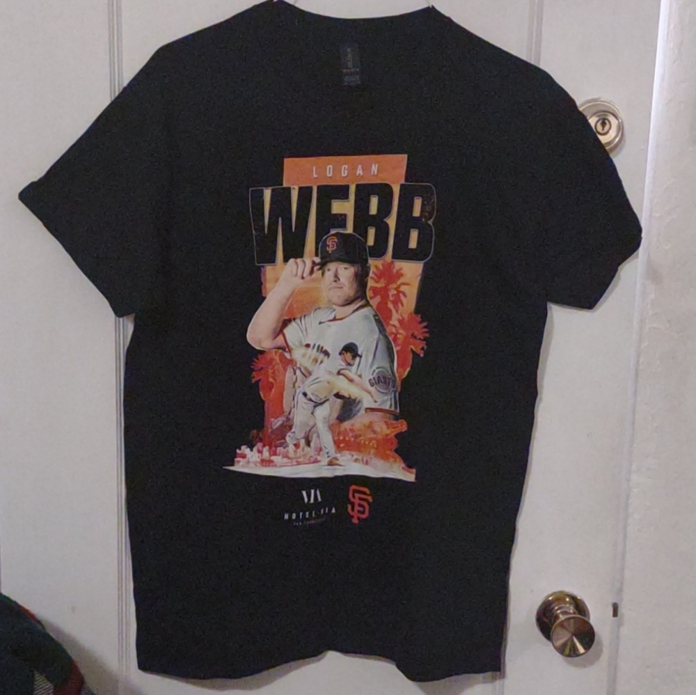 NWOT Gildan | Logan Webb SF T Shirt